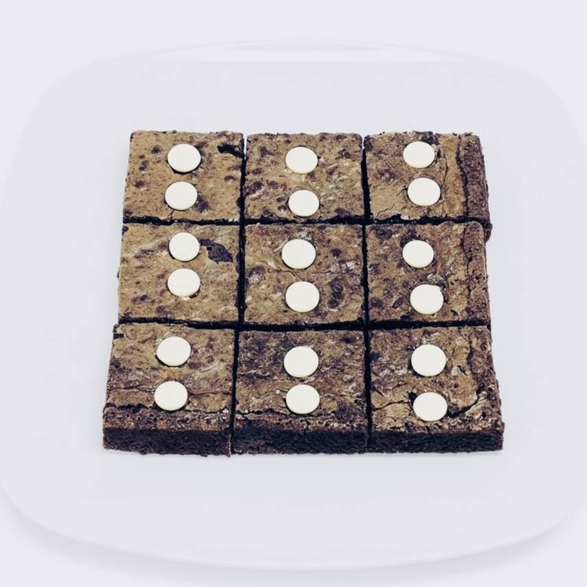 Brownie Bitter 9 Dilim - 1