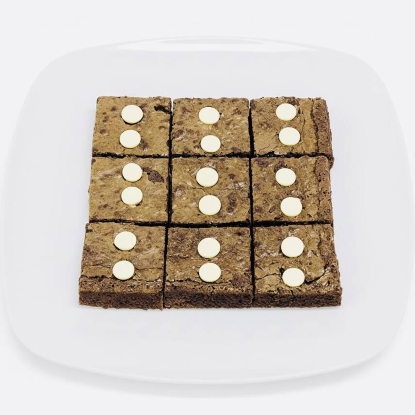Brownie Sütlü 9 Dilim - 1