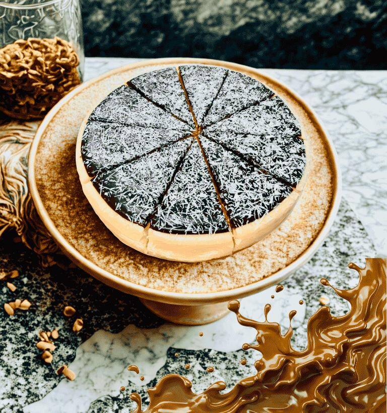 Çikolatalı Cheesecake 10 Dilim - 1