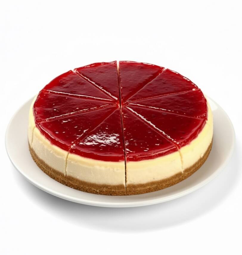 Frambuazlı Cheesecake 10 Dilim - 1