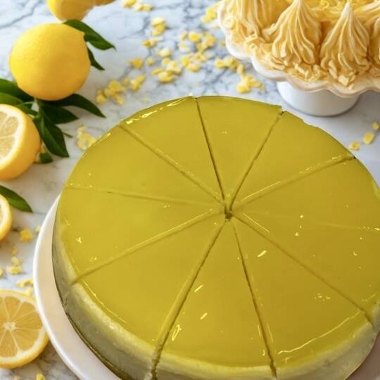 Limonlu Cheesecake 10 Dilim - 1